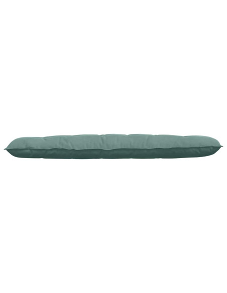 Cuscino per Schiena Verde Mare 180 x 50 cm Tessuto in Cords