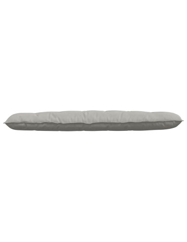 Cuscino per Schiena Grigio chiaro 180 x 50 cm