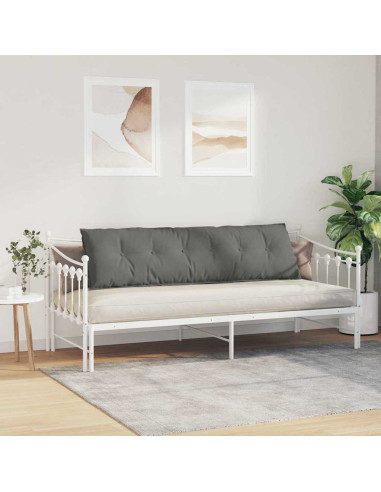 Cuscino per Schiena Grigio scuro 180 x 50 cm