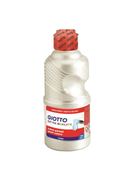 FLACONE 250ML TEMPERA BIANCO PEARL