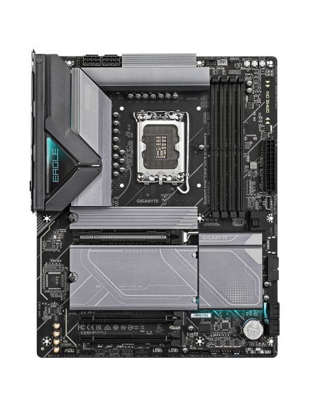 GIGABYTE Z890 EAGLE Scheda Madre - Supporta CPU Intel Core Ultra (Serie 2), VRM a 14+1+2 fasi, fino a 8800MHz DDR5 (OC), 1x PCIe