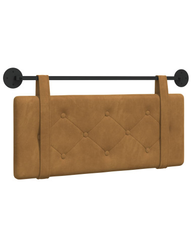 Testata appesa Marrone 110 x 55 x 5 cm Velluto