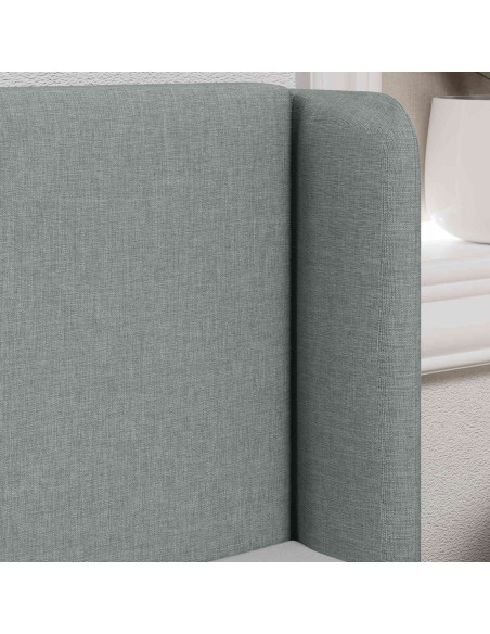 Orecchia della Testata Grigio 40,5 x 40,5 x 4 cm Tessuto