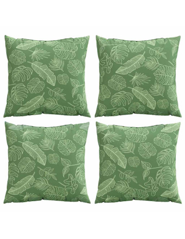 Cuscini Scatter Foglia 4 pcs Motivo Foglia 50 x 50 cm