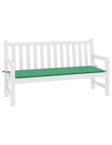 Cuscino per Panca Verde 200x50x3 cm in Tessuto Oxford