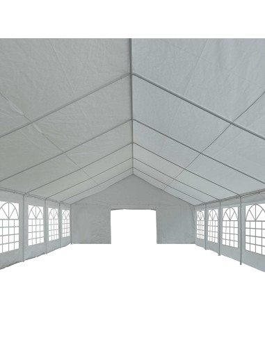 Tessuto per tenda senza struttura Grigio 10 x 5 m PE