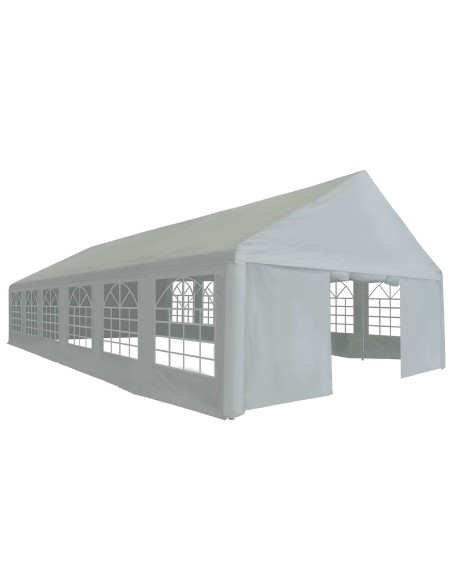 Tessuto per tenda senza struttura Grigio 12 x 6 m PE
