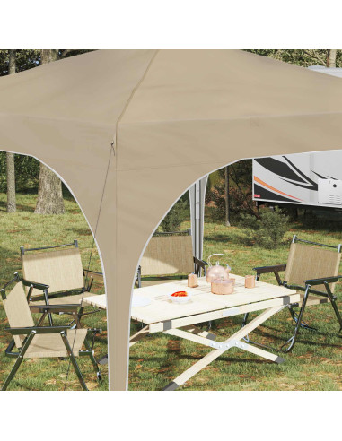 Tenda per feste a pop-up 290 x 290 x 245 cm Crema