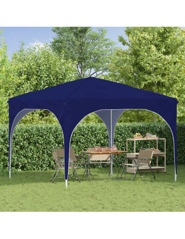 Tenda per feste a pop-up 290 x 290 x 245 cm Blu