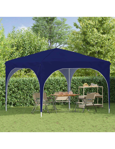 Tenda per feste a pop-up 290 x 290 x 245 cm Blu