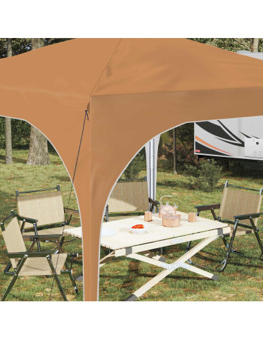Tenda per feste a pop-up 290 x 290 x 245 cm Beige