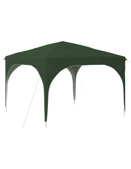 Tenda per feste a pop-up 290 x 290 x 245 cm Verde