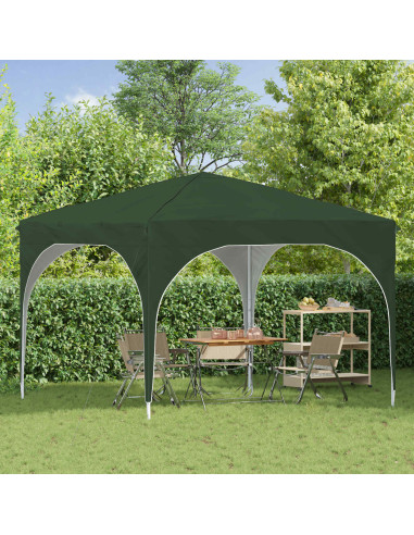 Tenda per feste a pop-up 290 x 290 x 245 cm Verde
