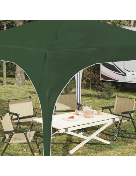 Tenda per feste a pop-up 290 x 290 x 245 cm Verde
