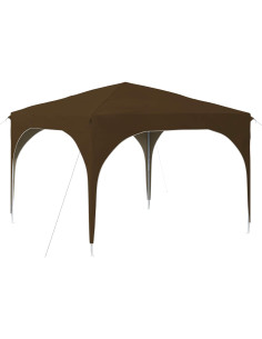 Tenda per feste a pop-up 290 x 290 x 245 cm Tortora 2