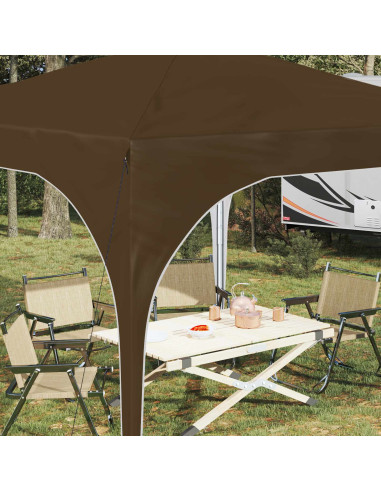 Tenda per feste a pop-up 290 x 290 x 245 cm Tortora