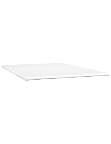 Giroletto a Molle con Materasso Crema 120x200 cm in Similpelle