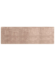 Runner Tappeto MARSA Sabbia 100 x 300 cm Poliestere e PVC 2