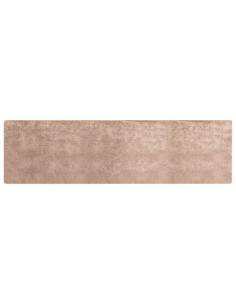 Runner Tappeto MARSA Sabbia 100 x 400 cm Poliestere e PVC 2