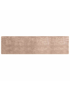 Runner Tappeto MARSA Sabbia 100 x 450 cm Poliestere e PVC 2
