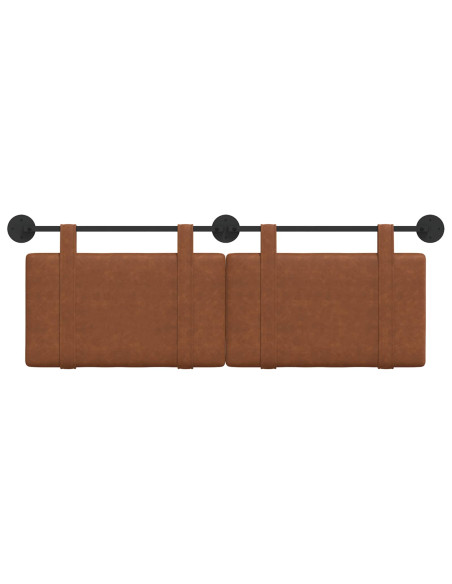 Testata appesa Tinta unita Marrone 150 x 55 x 5 cm PU Antico