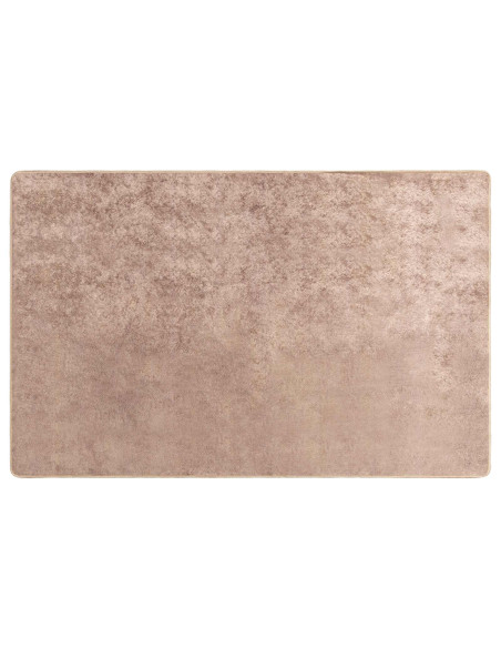 Runner Tappeto MARSA Sabbia 120 x 170 cm Poliestere e PVC