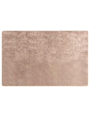 Runner Tappeto MARSA Sabbia 150 x 230 cm Poliestere e PVC