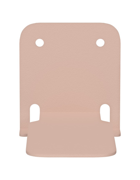Mensola sospesa con lo scaffale 4 pcs Rosa 6 x 10,8 x 6,6 cm