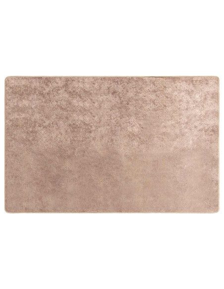 Runner Tappeto MARSA Sabbia 190 x 300 cm Poliestere e PVC