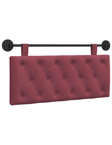 Testata appesa Rosso Vino 110 x 55 x 7 cm Tessuto