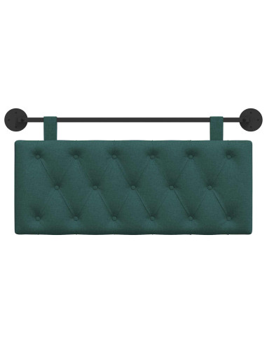 Testata appesa Verde Scuro 110 x 55 x 7 cm Tessuto