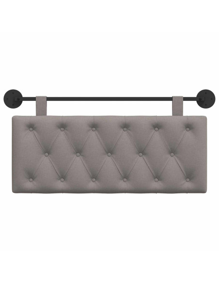 Testata appesa Montaggio a parete Talpa 110 x 55 x 7 cm Tessuto