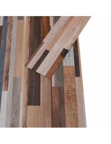 Tavole per Pavimenti 18 pcs Multicolore 2,51 m² PVC