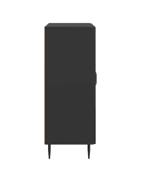 Credenza Nero 66 x 34,5 x 89,5 cm Legno ingegnerizzato