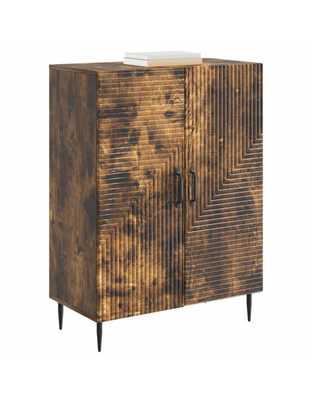 Credenza Rovere Fumo 66 x 34,5 x 89,5 cm Legno ingegnerizzato