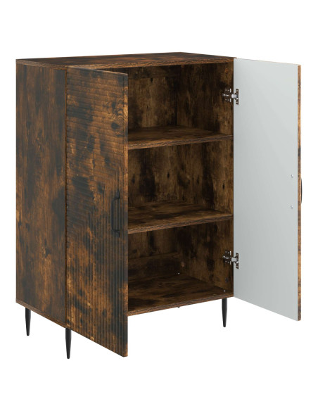 Credenza Rovere Fumo 66 x 34,5 x 89,5 cm Legno ingegnerizzato