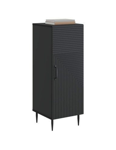 Credenza Nero 33 x 34,5 x 89,5 cm Legno ingegnerizzato