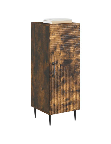 Credenza Rovere Fumo 33 x 34,5 x 89,5 cm Legno ingegnerizzato
