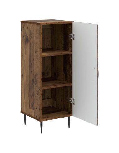 Credenza Legno antico 33 x 34,5 x 89,5 cm Legno ingegnerizzato