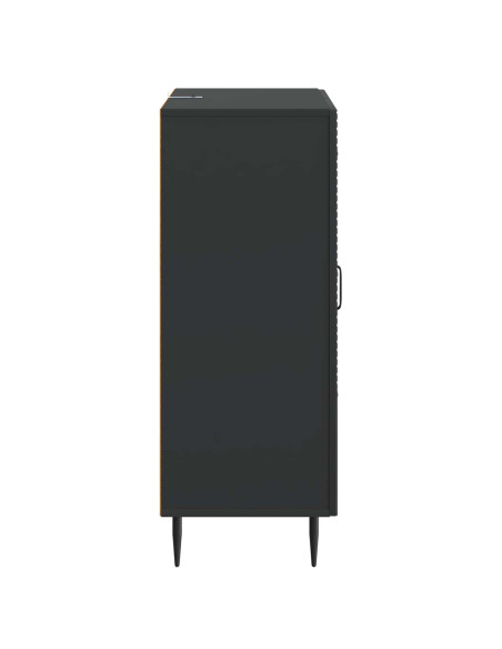 Credenza Nero 66 x 34,5 x 89,5 cm Legno ingegnerizzato
