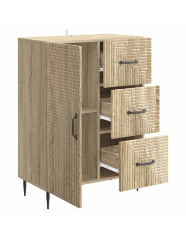 Credenza Rovere Sonoma 66 x 34,5 x 89,5 cm Legno ingegnerizzato