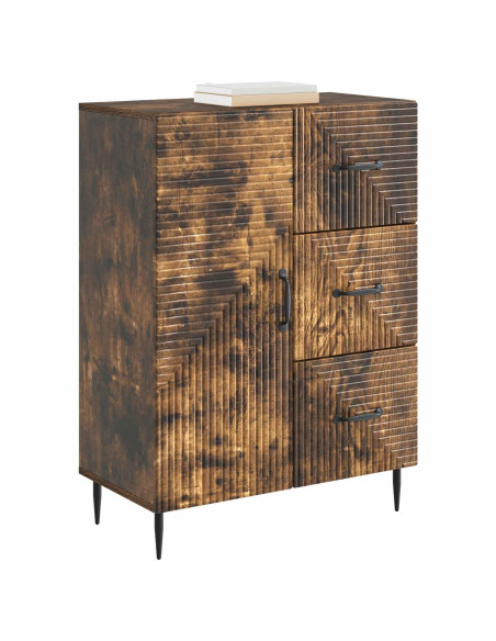 Credenza Rovere Fumo 66 x 34,5 x 89,5 cm Legno ingegnerizzato