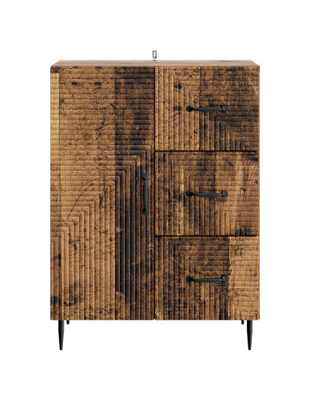 Credenza Legno antico 66 x 34,5 x 89,5 cm Legno ingegnerizzato