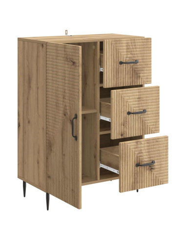 Credenza con cassetto Rovere Artigianale 66 x 34,5 x 89,5 cm