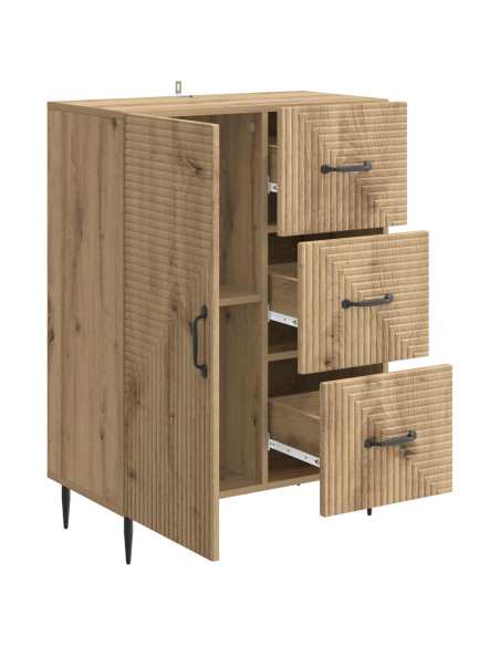 Credenza con cassetto Rovere Artigianale 66 x 34,5 x 89,5 cm