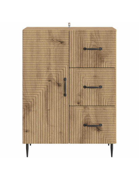 Credenza con cassetto Rovere Artigianale 66 x 34,5 x 89,5 cm