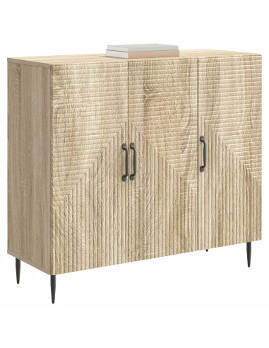 Credenza Rovere Sonoma 89 x 34,5 x 80 cm Legno ingegnerizzato
