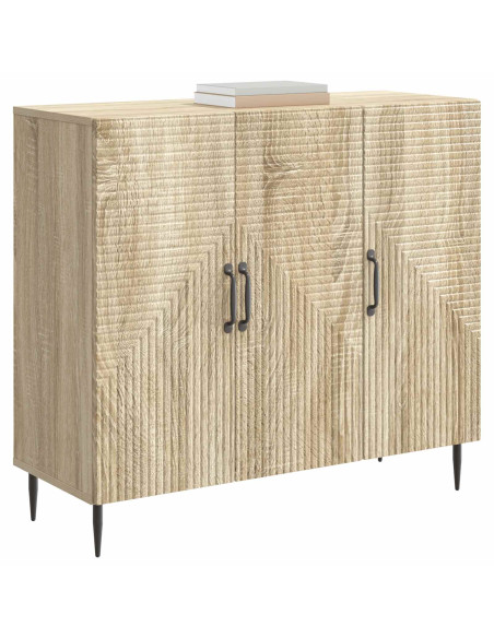 Credenza Rovere Sonoma 89 x 34,5 x 80 cm Legno ingegnerizzato