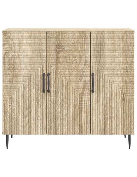 Credenza Rovere Sonoma 89 x 34,5 x 80 cm Legno ingegnerizzato