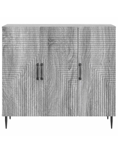 Credenza Grigio Sonoma 89 x 34,5 x 80 cm Legno ingegnerizzato